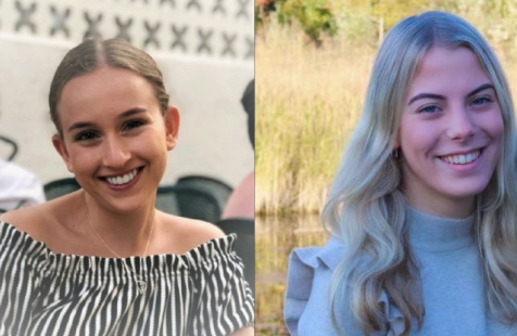 Studenten Kim en Imke vergroten hun kennis bij ons